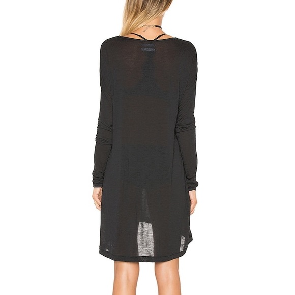 One Teaspoon Soho Wool Long Sleeve Dress Black Size XXS - Picture 14 of 14